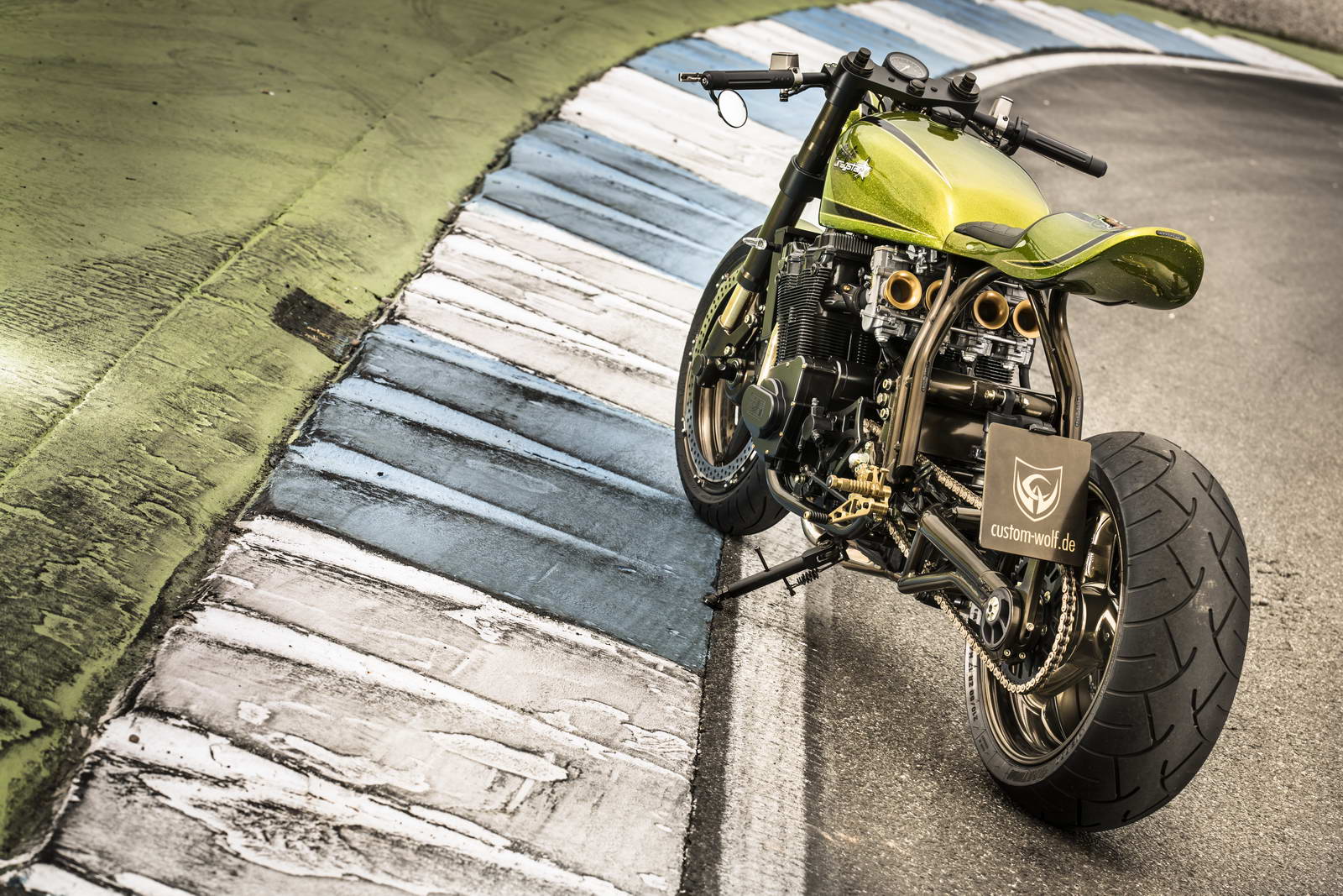 Custom Wolf Dragstyle Kawa GSXR